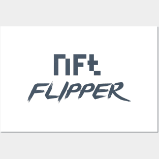 NFT Flipper Posters and Art